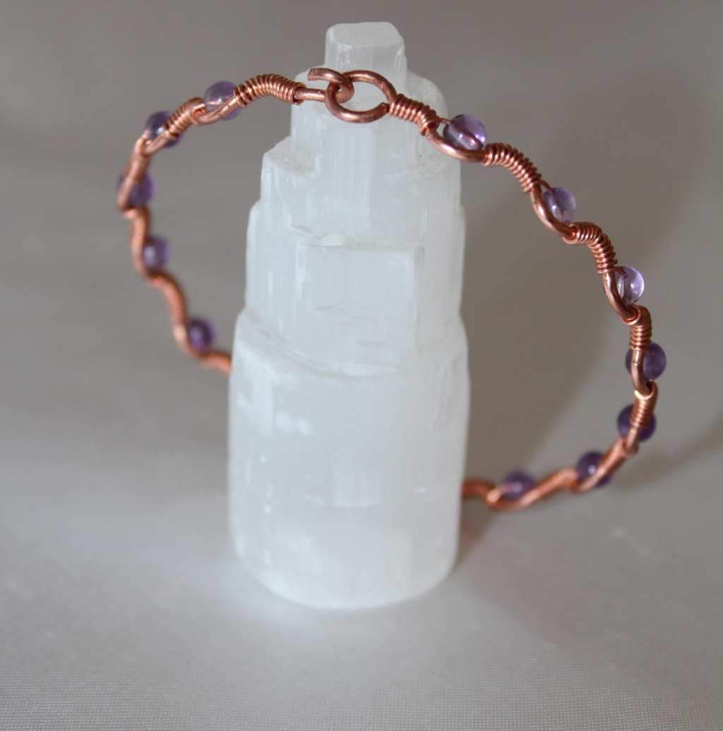 Dalga Model Ametist Oval Kesim