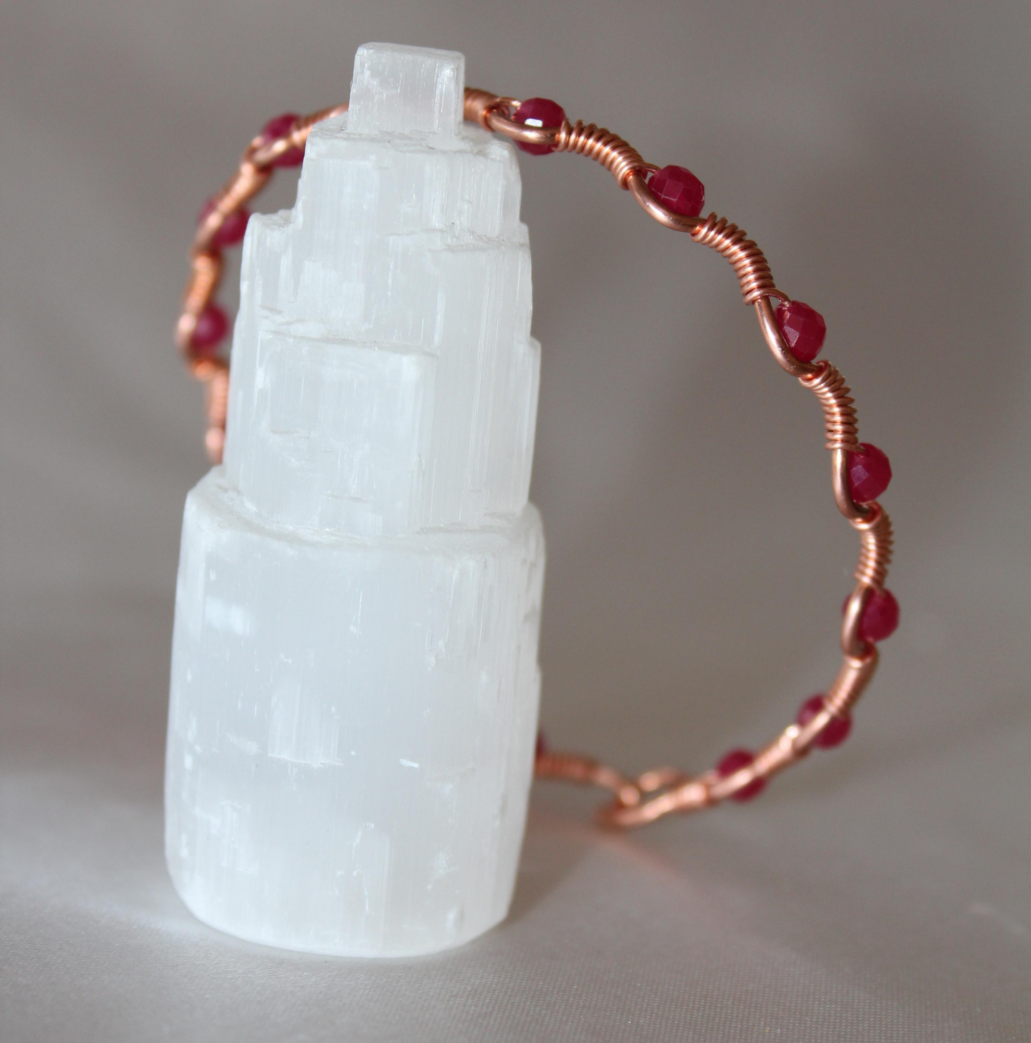 Dalga Model Yakut Ruby Faset Kesim