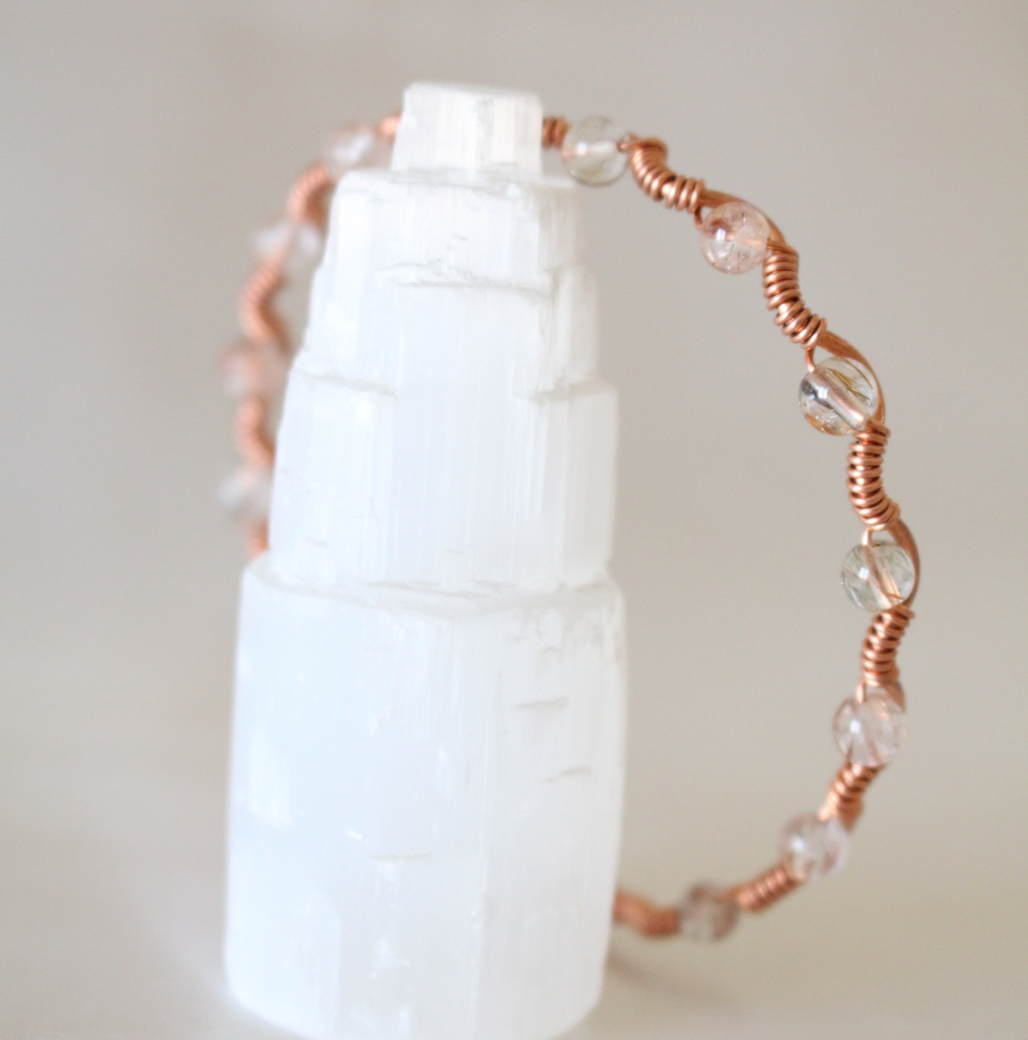 Dalga Model Bakır Rutil Kuvars