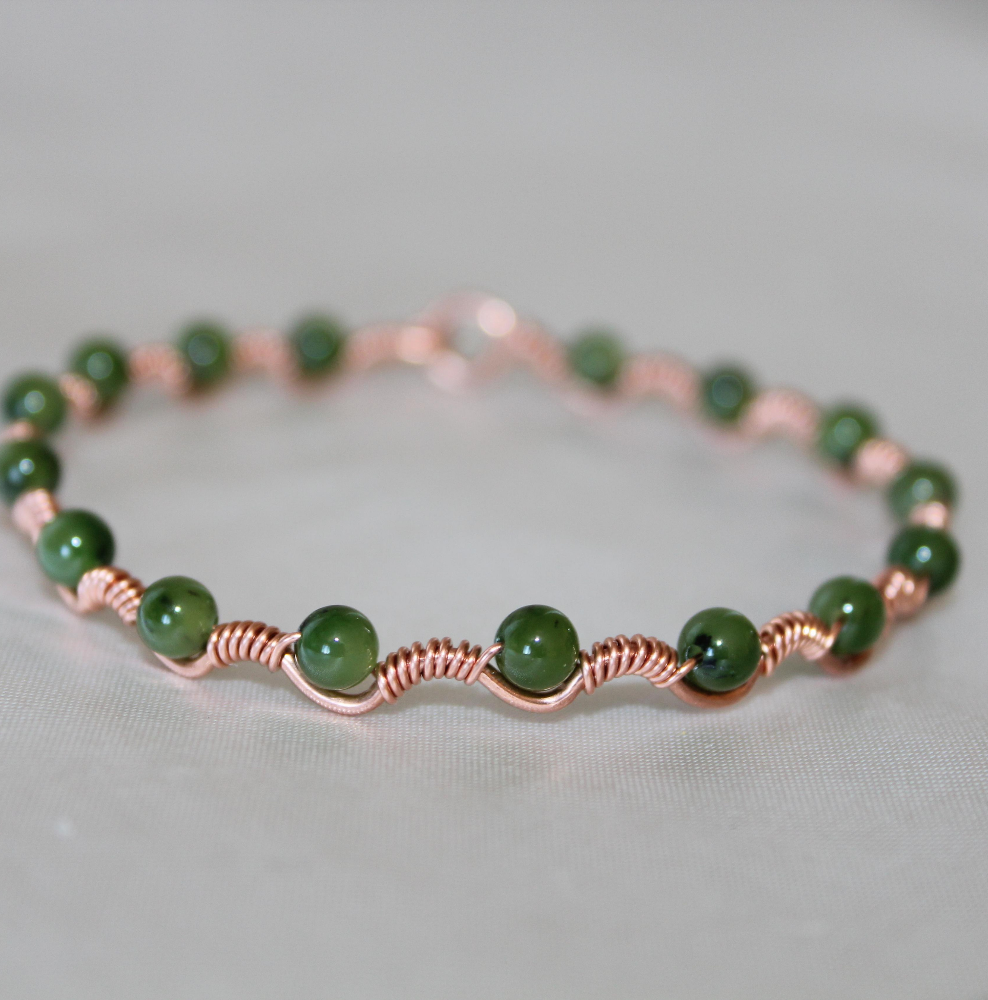 Dalga Model Kanada Yeşim Oval Kesim