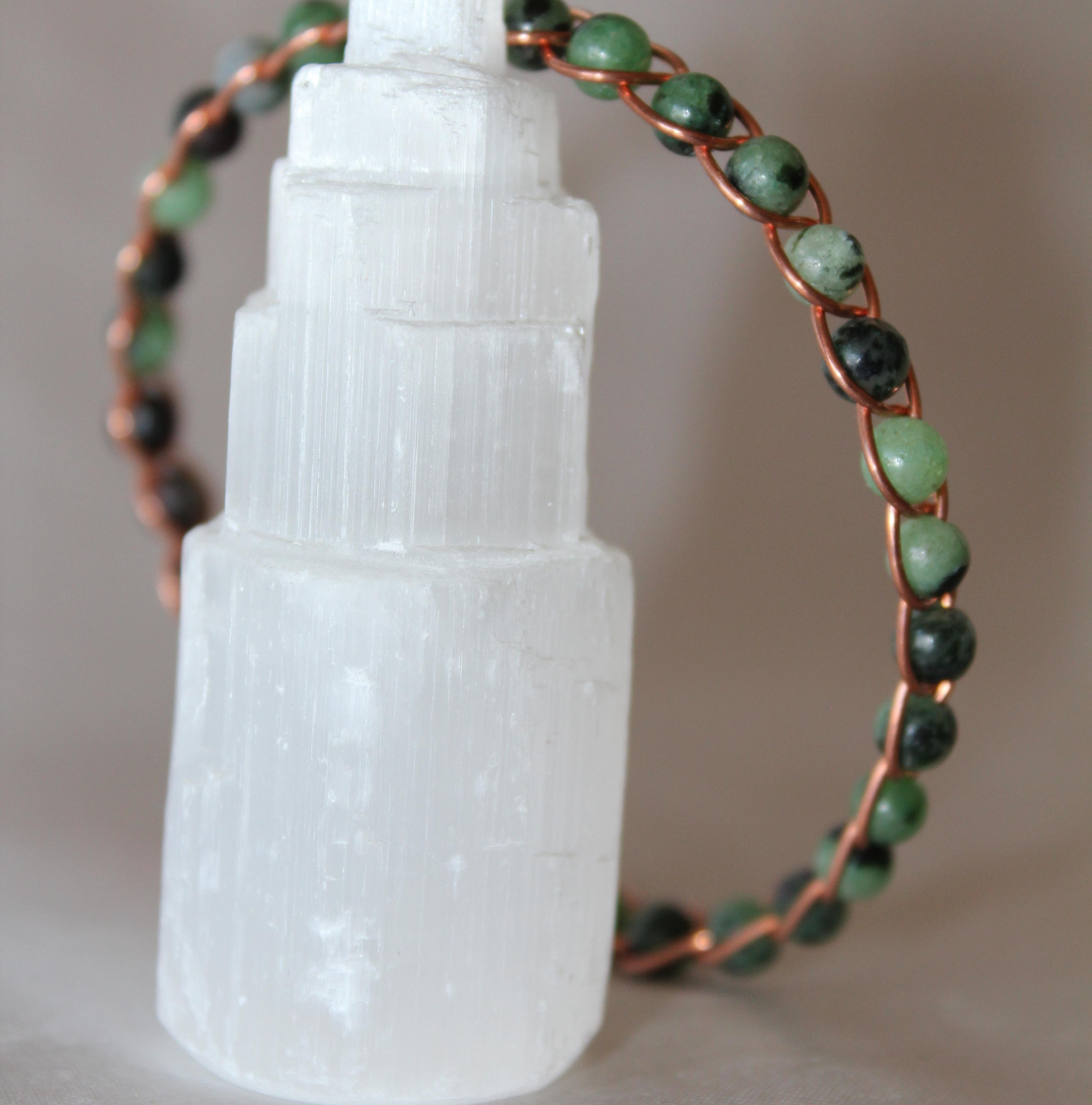 Örgü Model Anyolit Oval Kesim