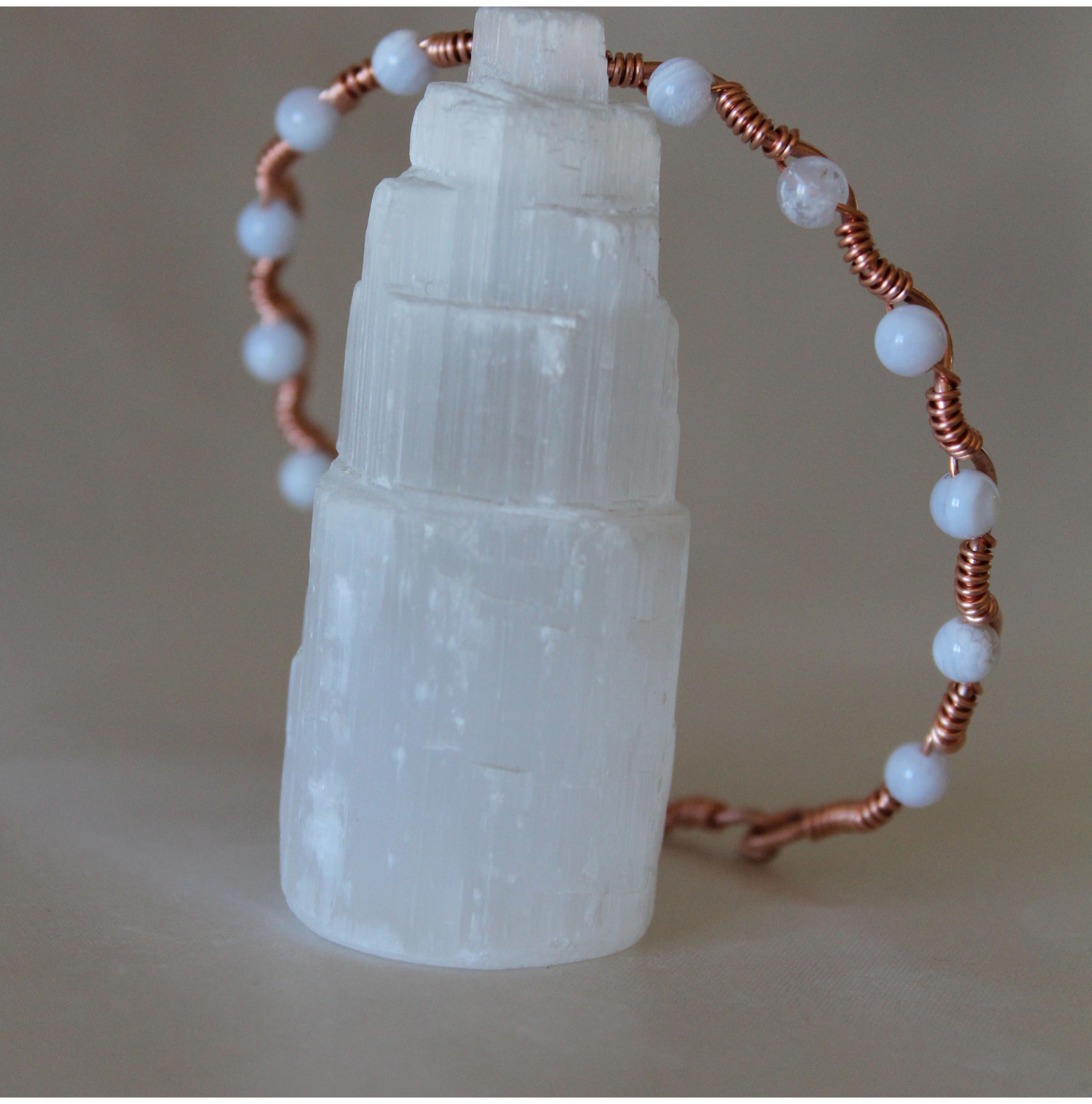 Dalga Model Kalsedon Oval Kesim