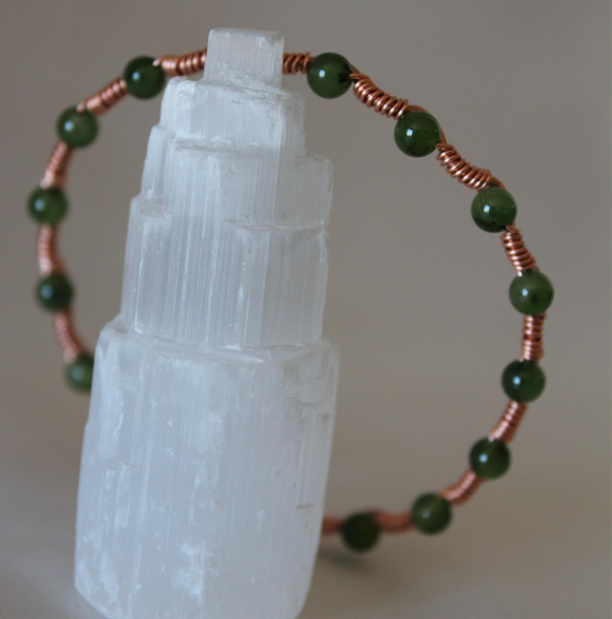 Dalga Model Kanada Yeşim Oval Kesim