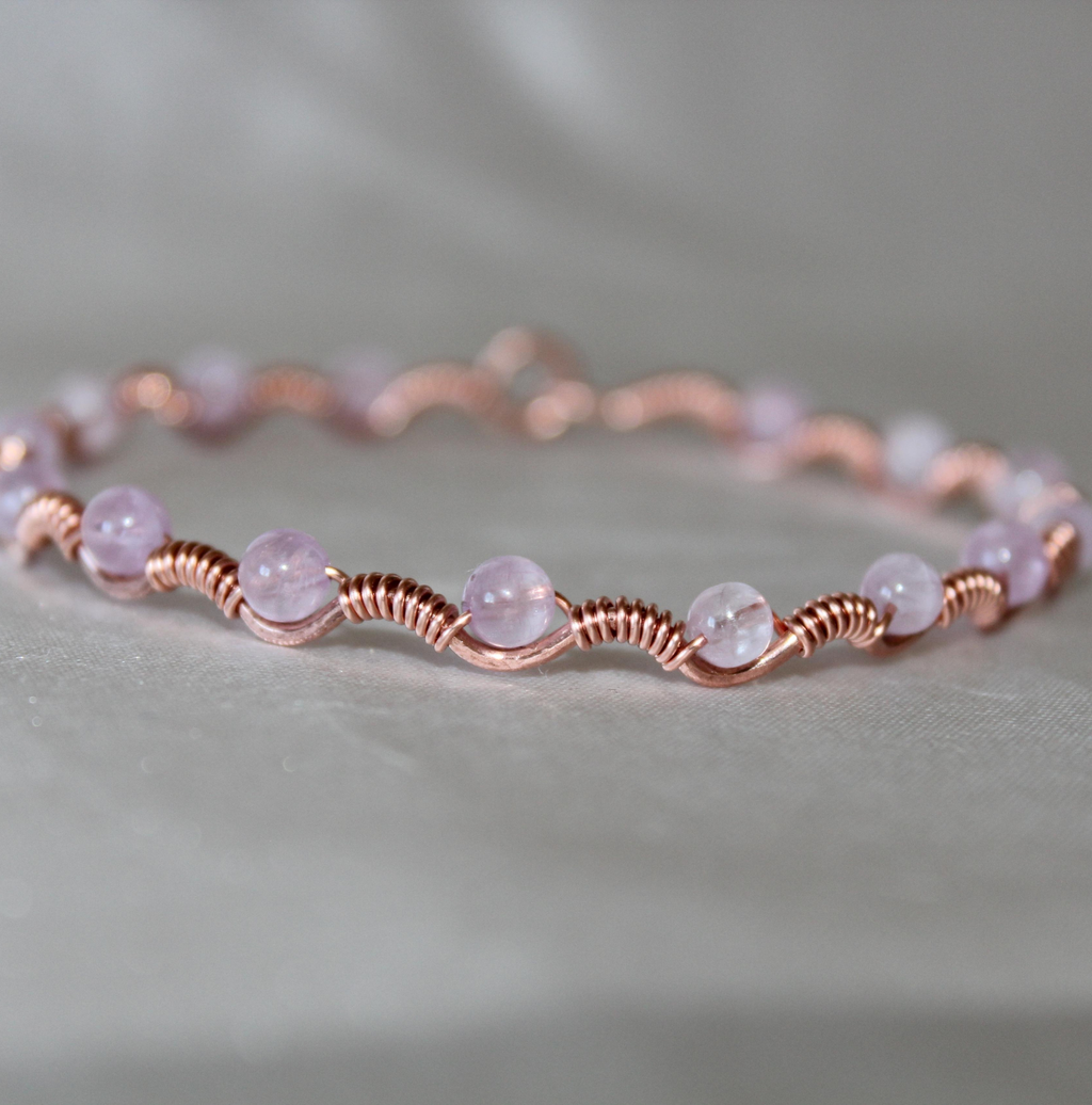 Dalga Model Kunzit Oval Kesim