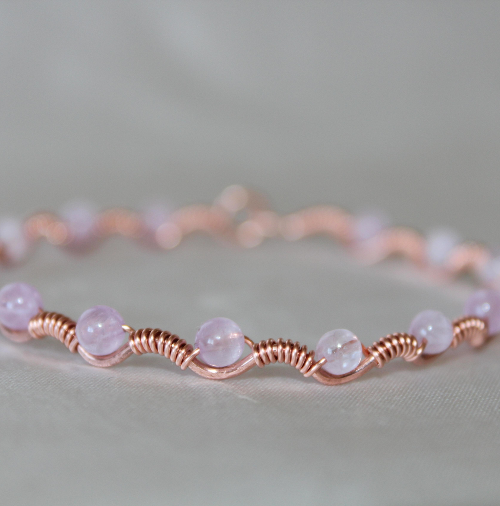 Dalga Model Kunzit Oval Kesim