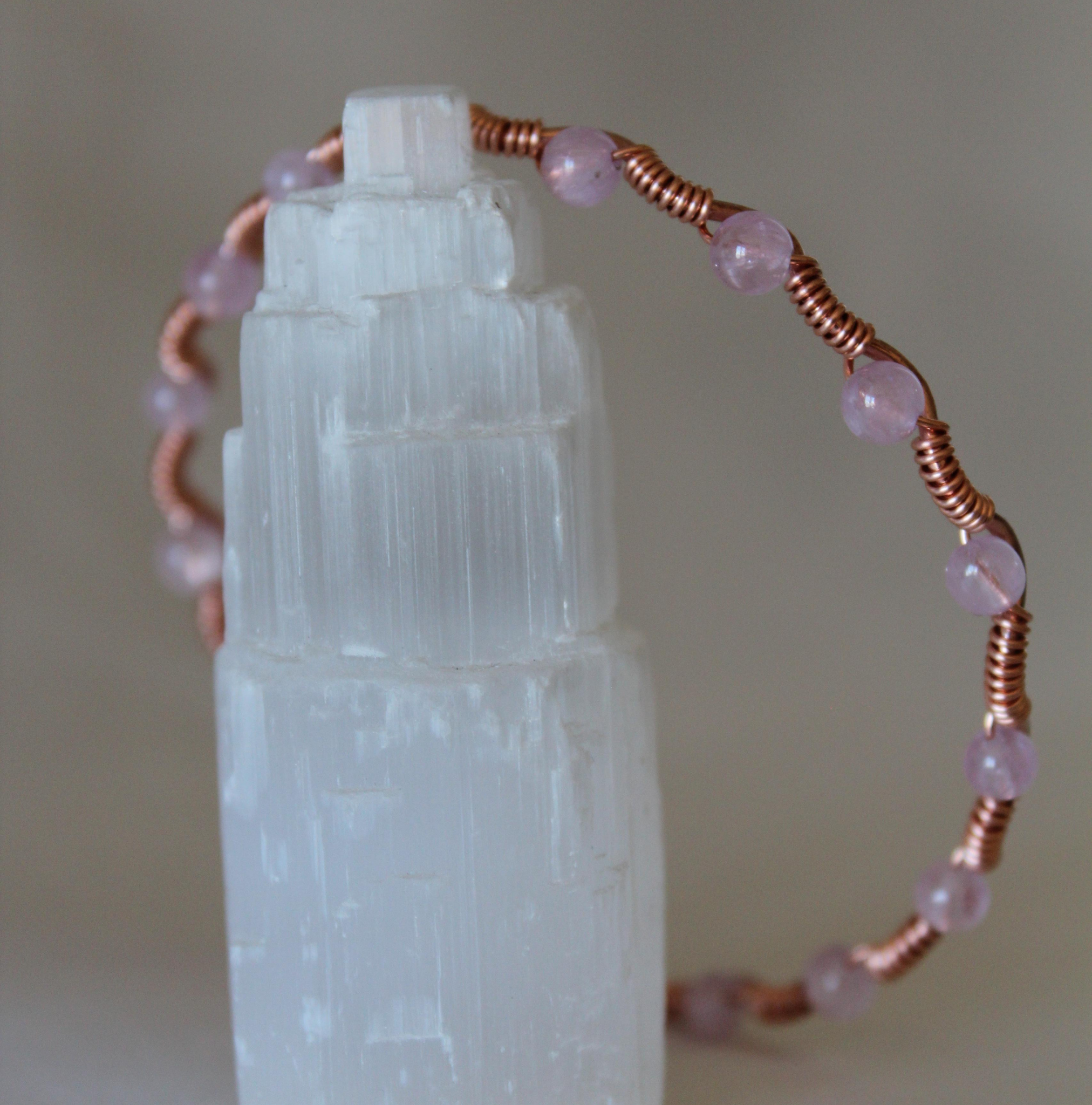 Dalga Model Kunzit Oval Kesim