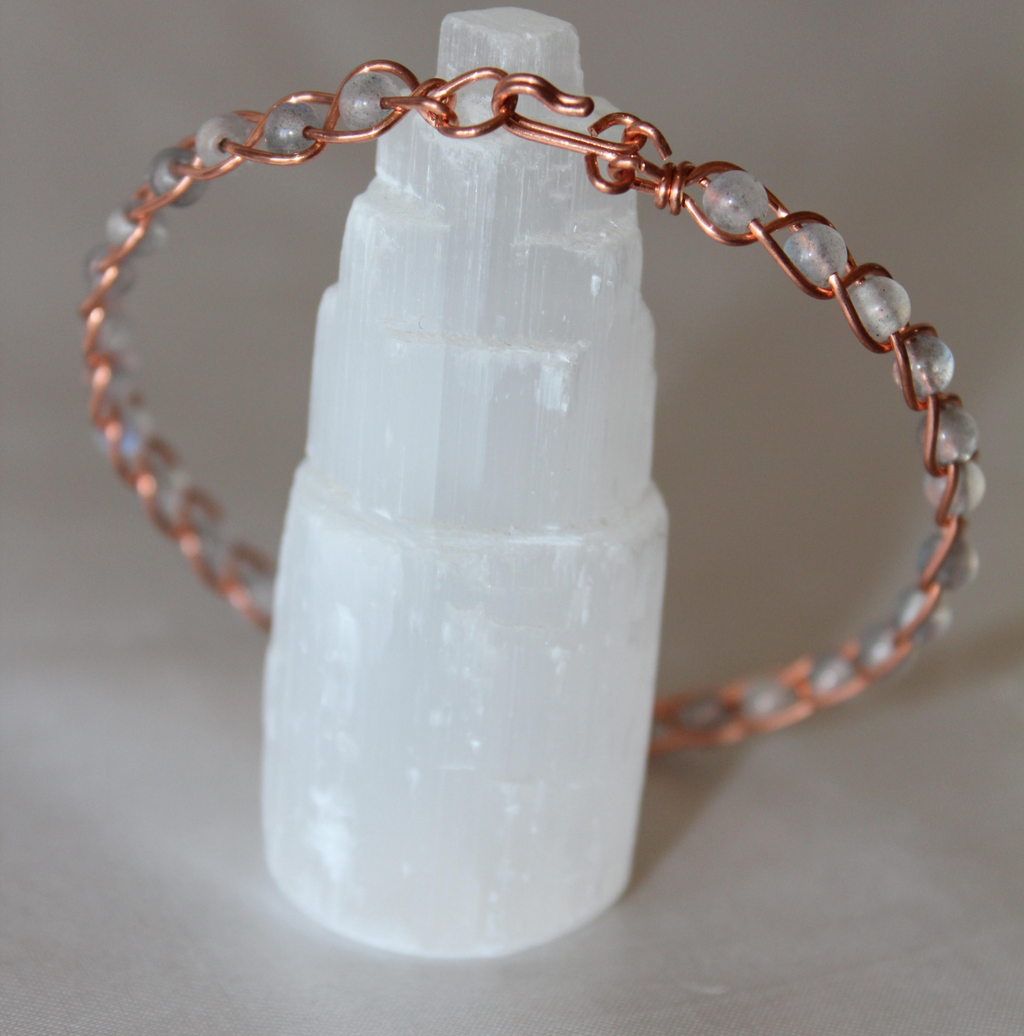 Örgü Model Labradorit Oval Kesim