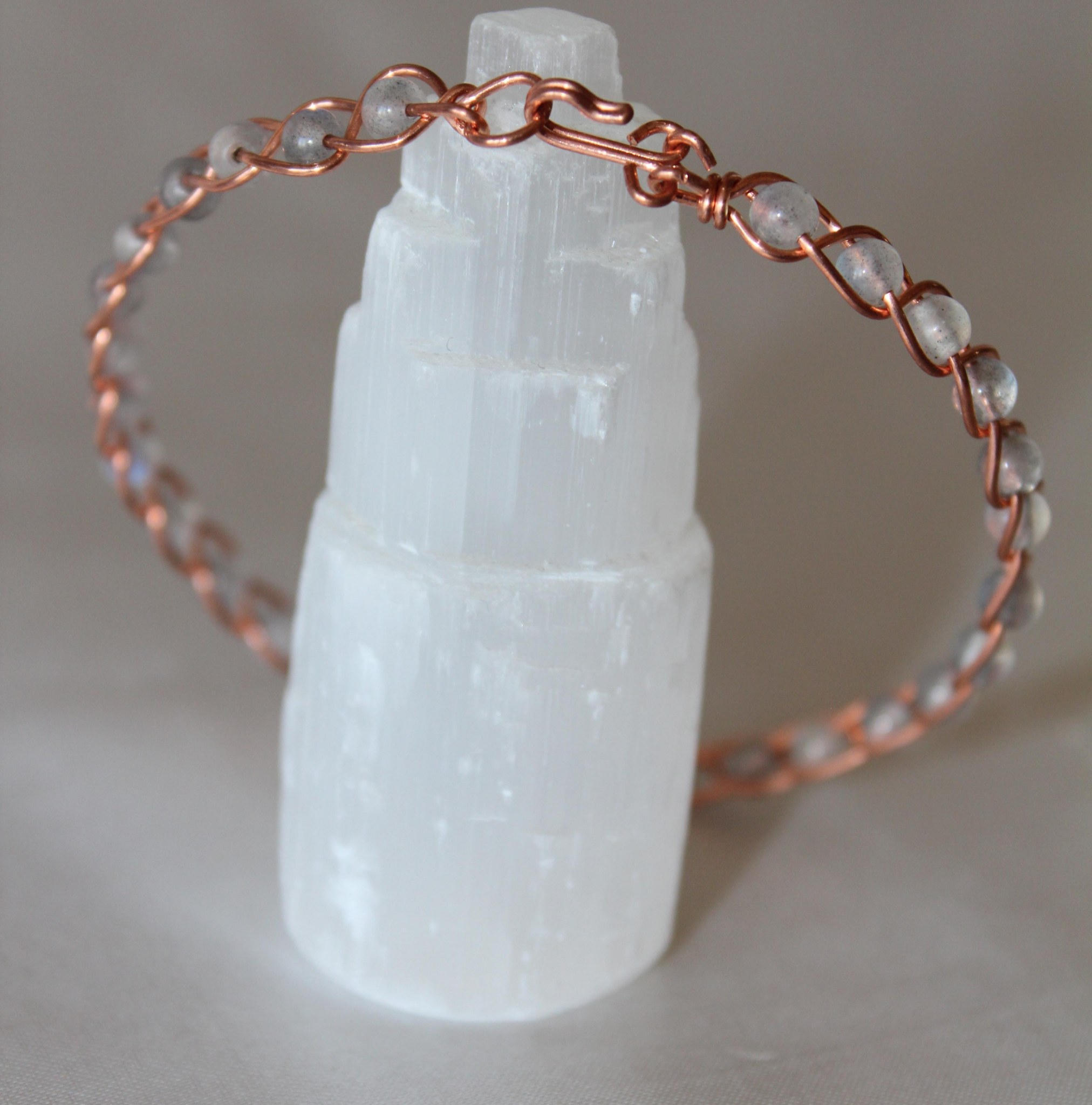 Örgü Model Labradorit Oval Kesim