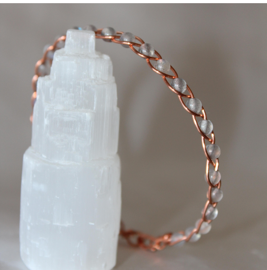 Örgü Model Labradorit Oval Kesim