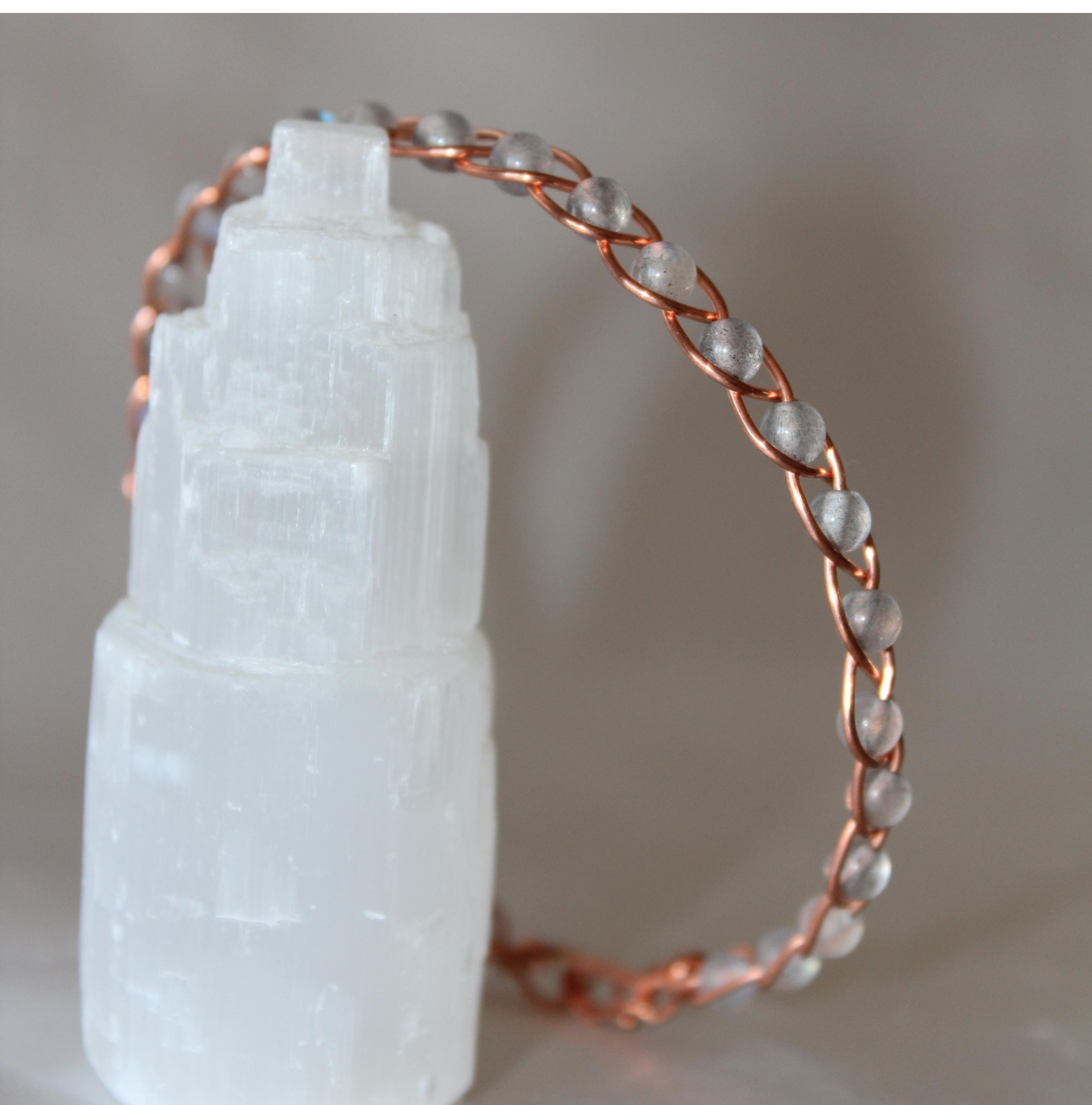 Örgü Model Labradorit Oval Kesim