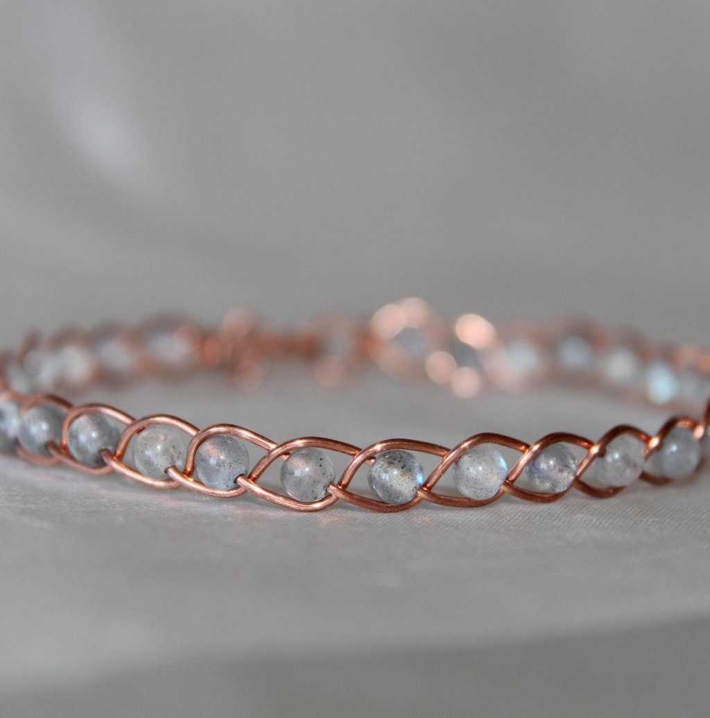 Örgü Model Labradorit Oval Kesim