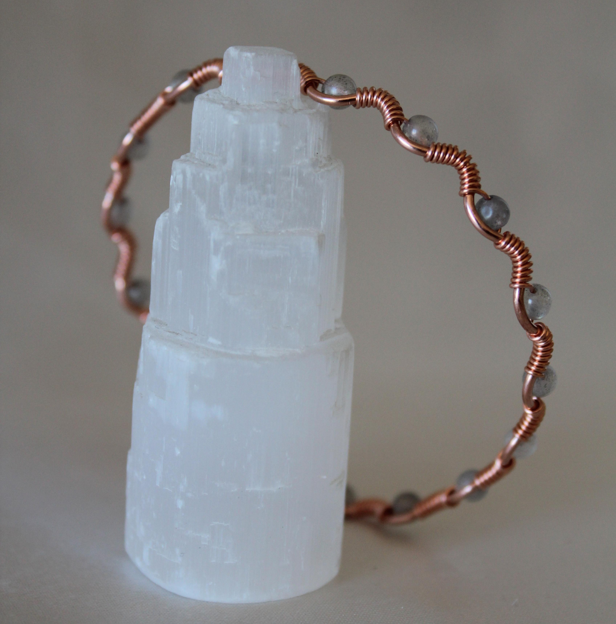 Dalga Model Labradorit Oval Kesim