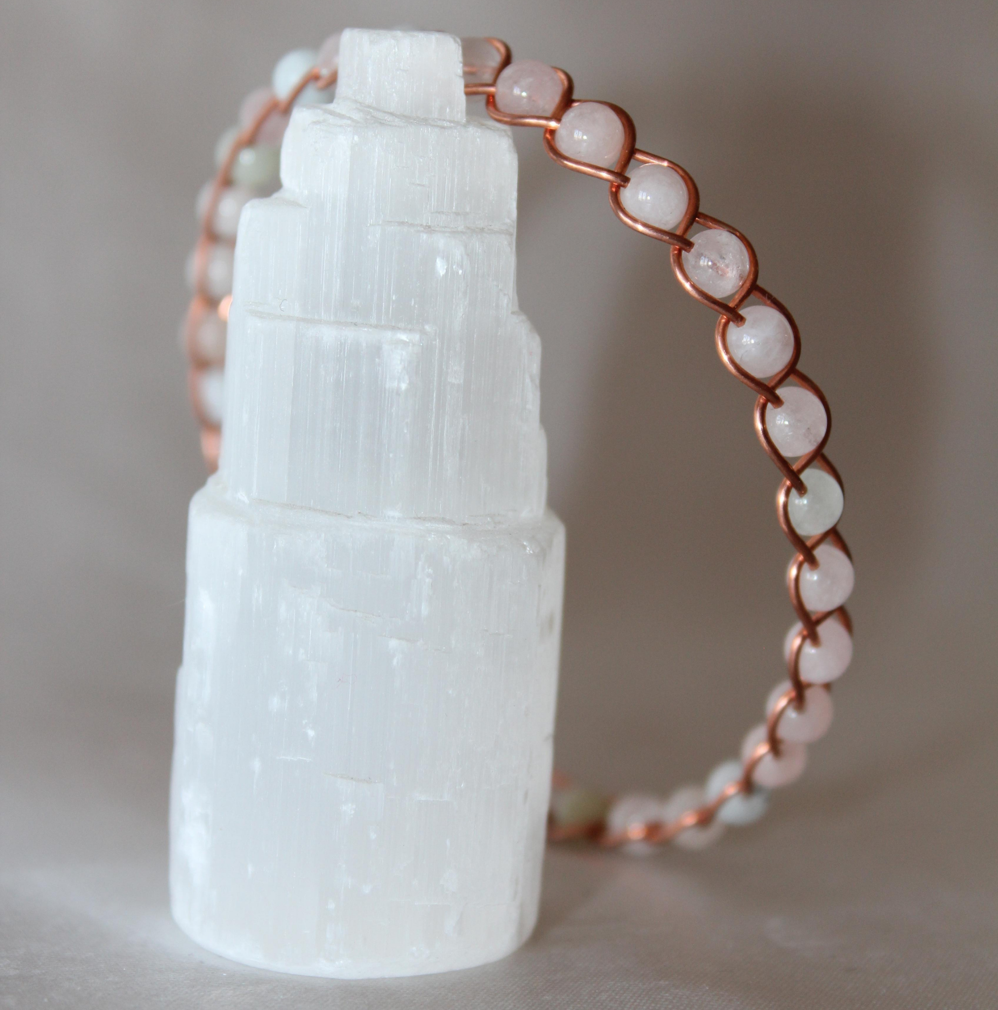 Örgü Model Morganit Oval Kesim