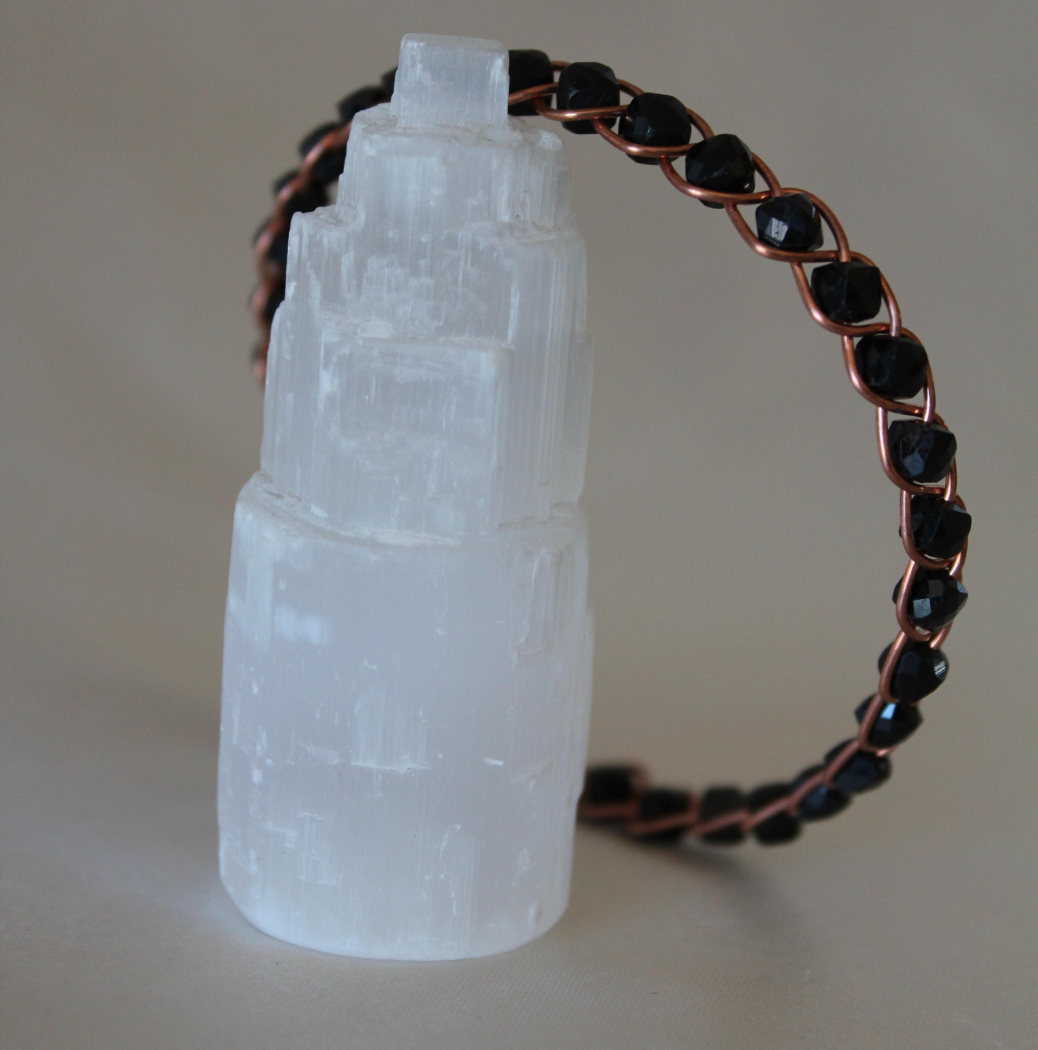 Örgü Model Obsidyen Küp Kesim