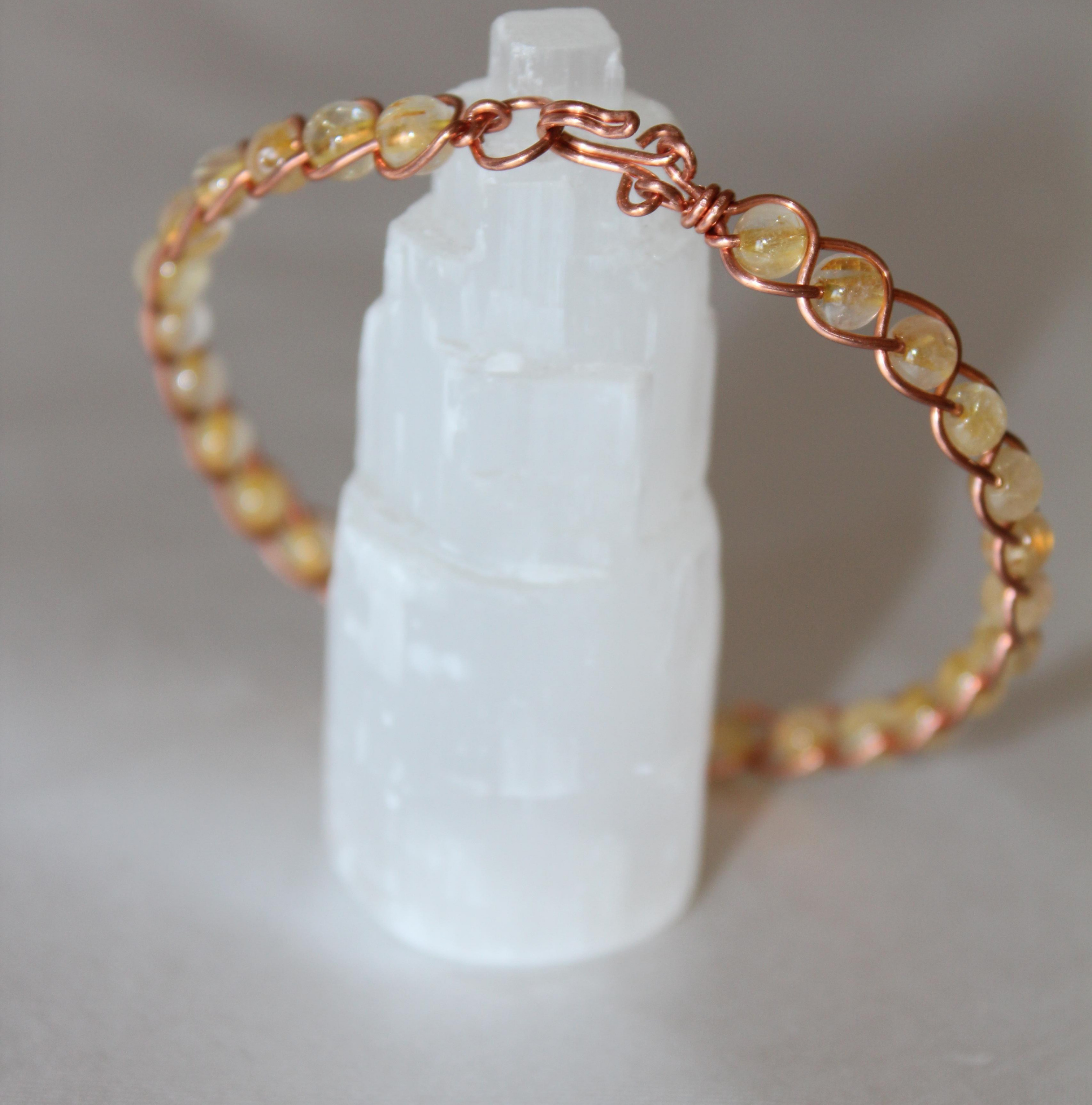 Örgü Model Sarı Rutil Kuvars Oval Kesim