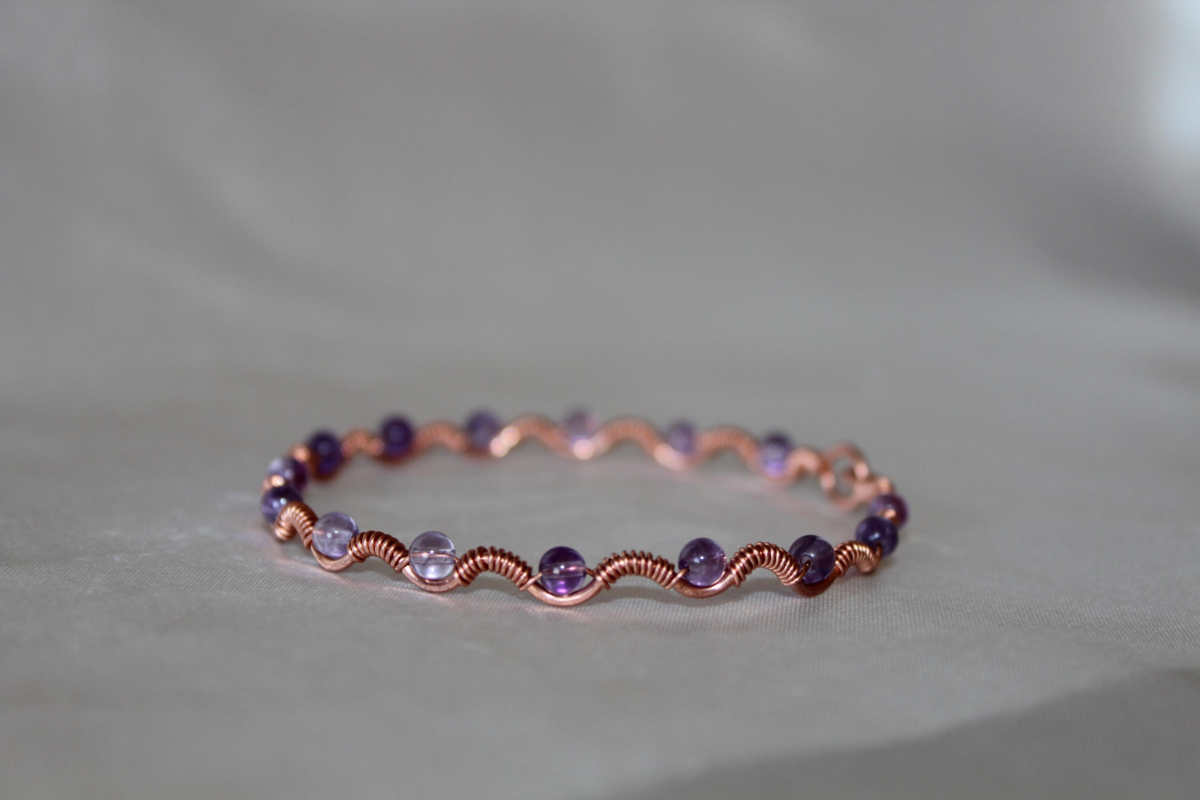 Dalga Model Ametist Oval Kesim