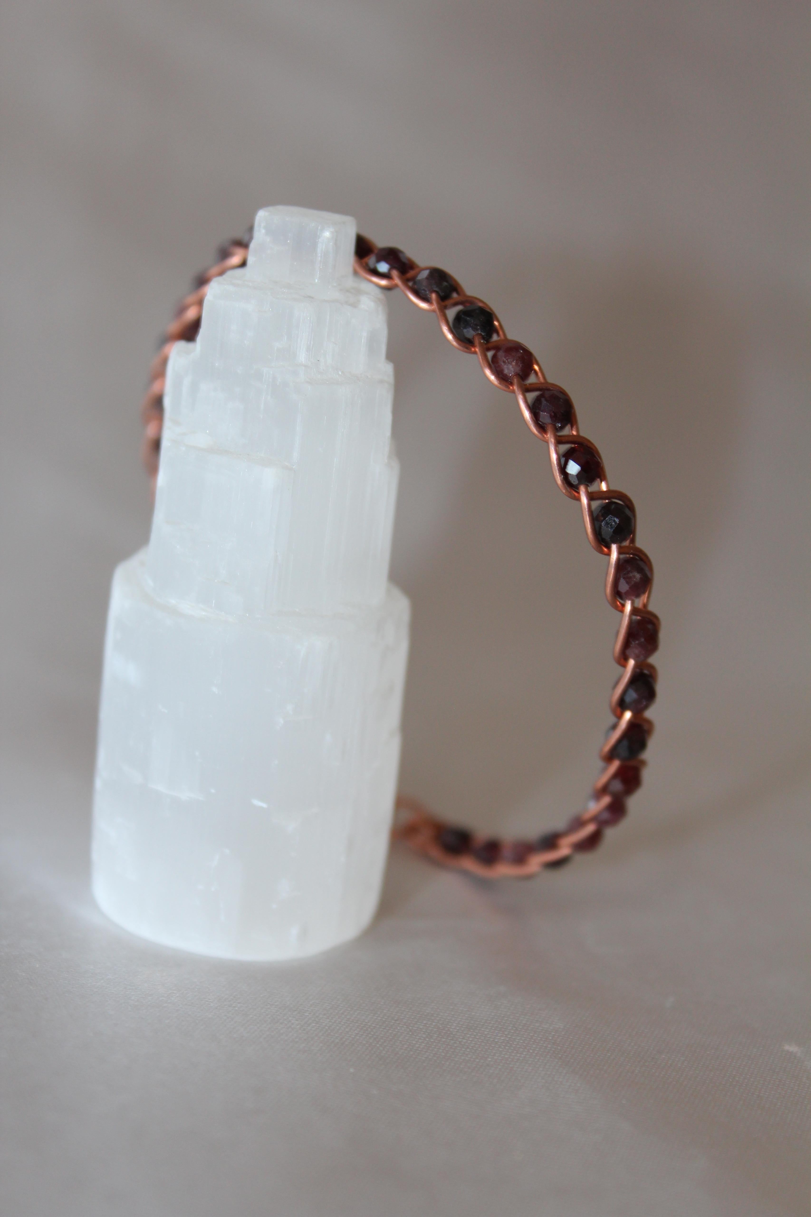 Örgü Model Granat Faset Kesim