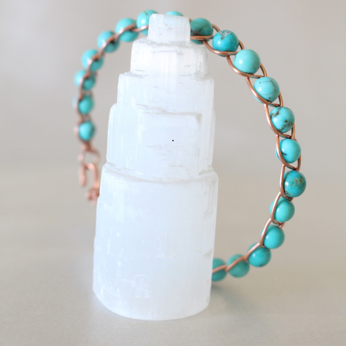 Örgü Model Turkuaz Oval Kesim