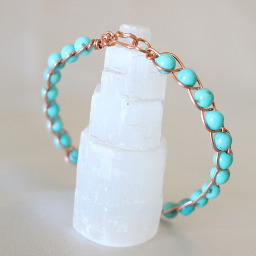 Örgü Model Turkuaz Oval Kesim