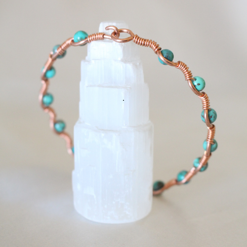 Dalga Model Turkuaz Oval Kesim