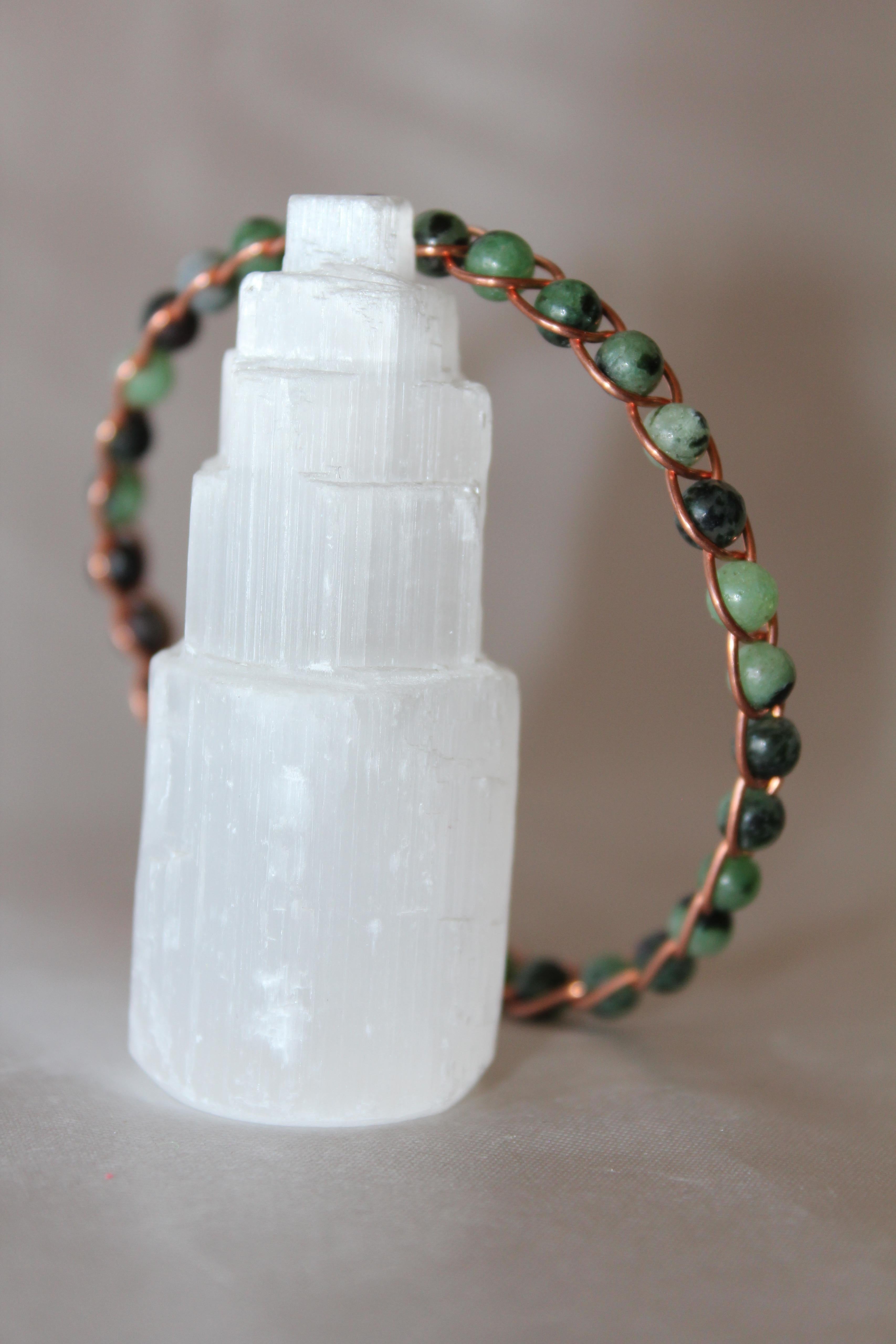 Örgü Model Anyolit Oval Kesim