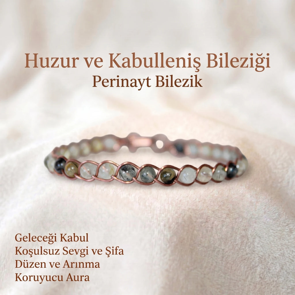 Örgü Model Perinayt Oval Bilezik