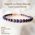 Örgü Model Lapis Lazuli Oval Bilezik