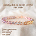 Örgü Model Florit Küp Kesim Bilezik