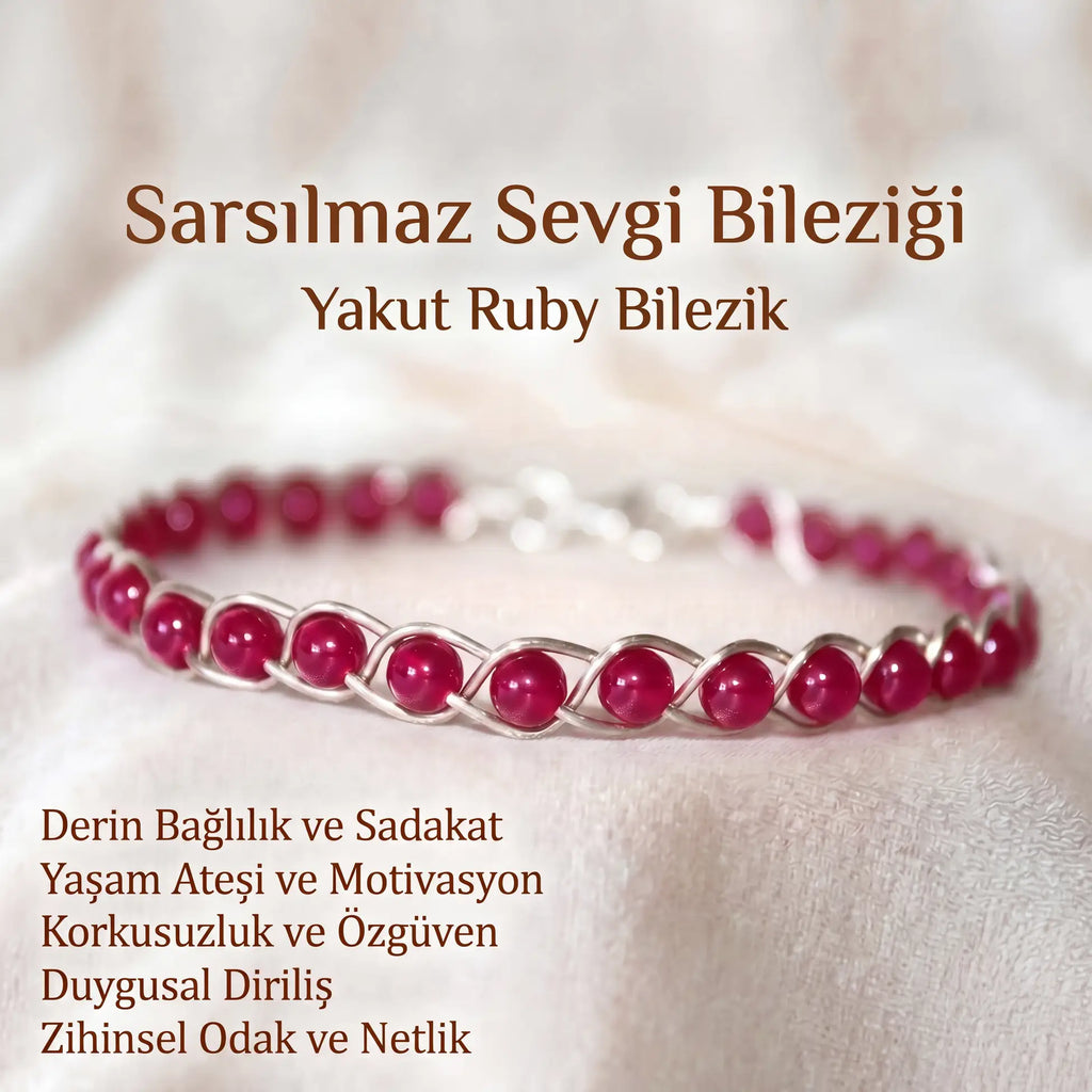 Yakut Ruby Gümüş