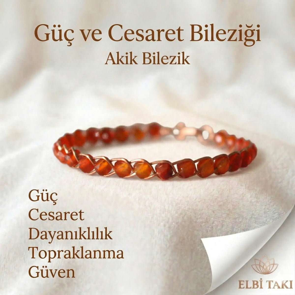 Örgü Model Akik küp Bilezik