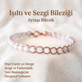 Örgü Model Aytaşı Oval Bilezik