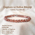 Örgü Model Güneş Taşı Oval Kesim
