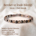 Bereket Bilezik (Sitrin+Pirit)