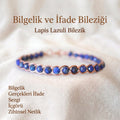 Örgü Model Lapis Lazuli Faset Kesim Bilezik