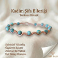 Nişabur Turkuazı & Saf Bakır “Kadim Şifa” El Yapımı Bileklik