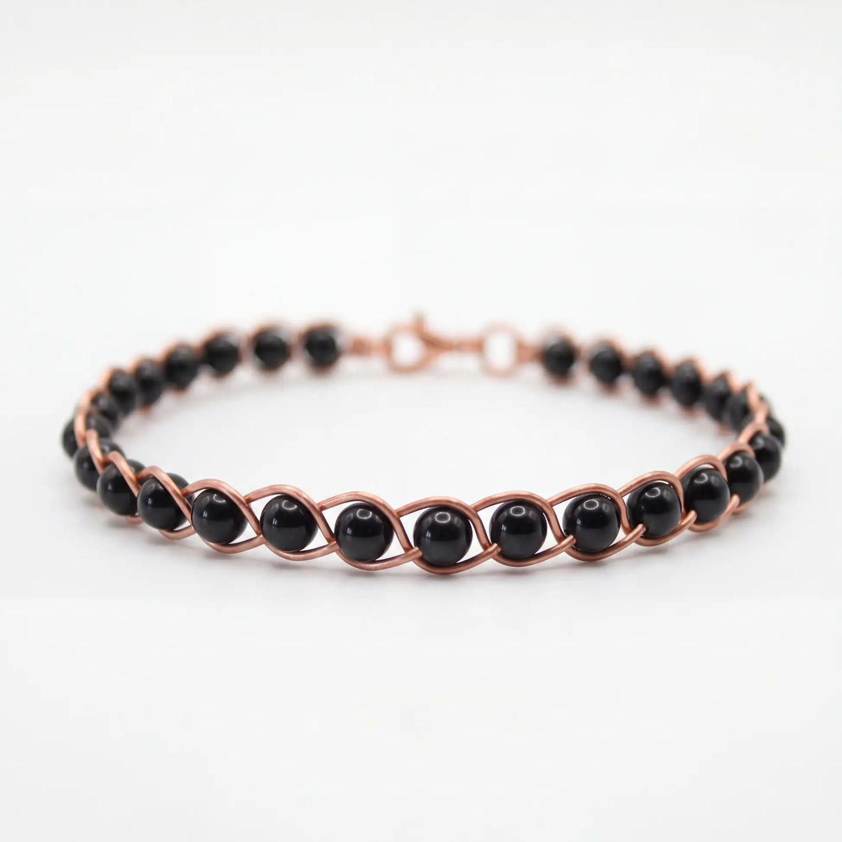 Örgü Model Spinel Oval Bilezik
