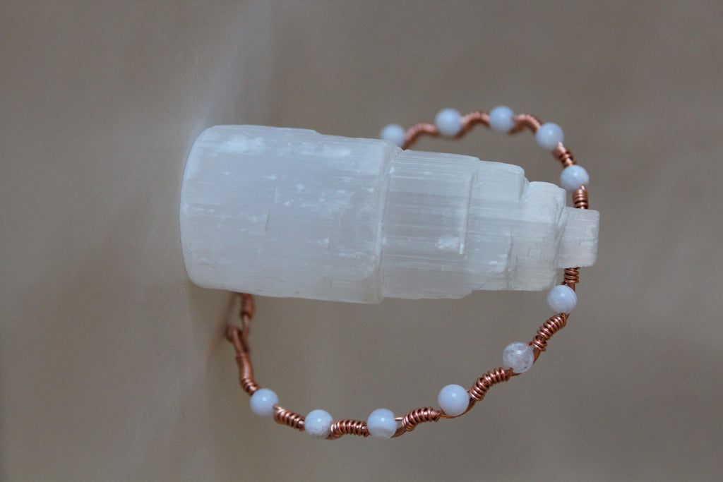 Dalga Model Kalsedon Oval Kesim