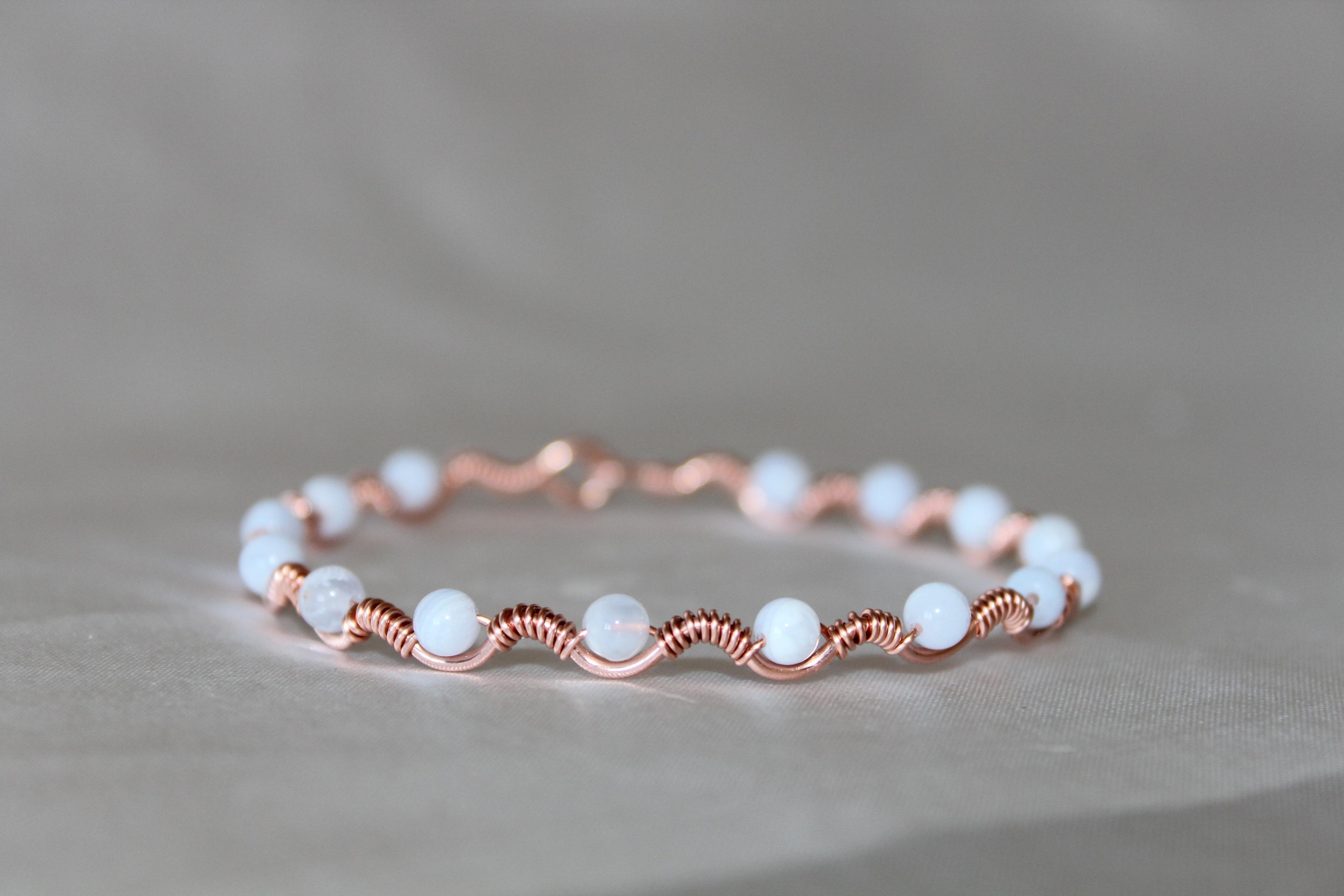 Dalga Model Kalsedon Oval Kesim