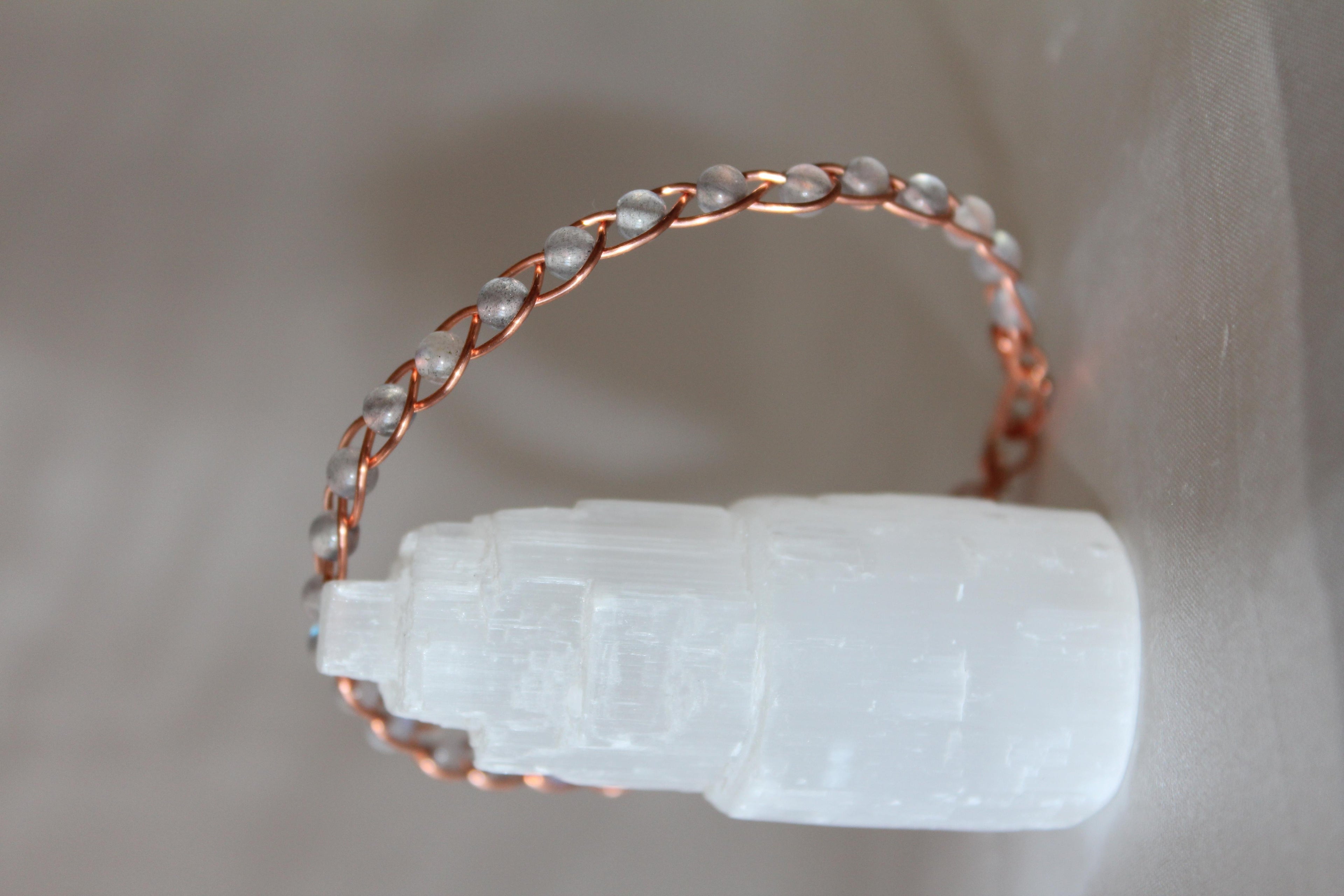 Örgü Model Labradorit Oval Kesim