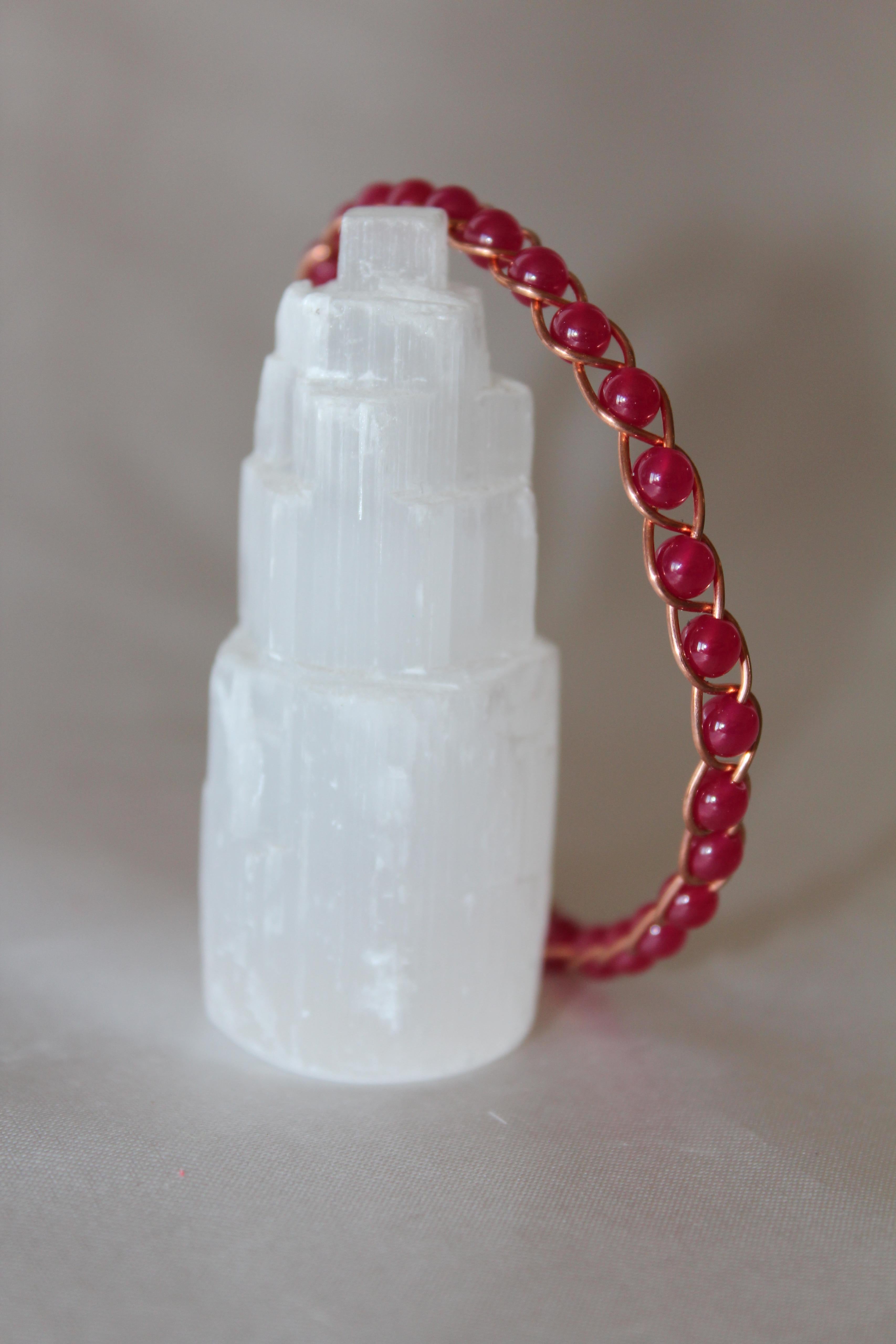 Örgü Model Yakut Ruby Oval Kesim