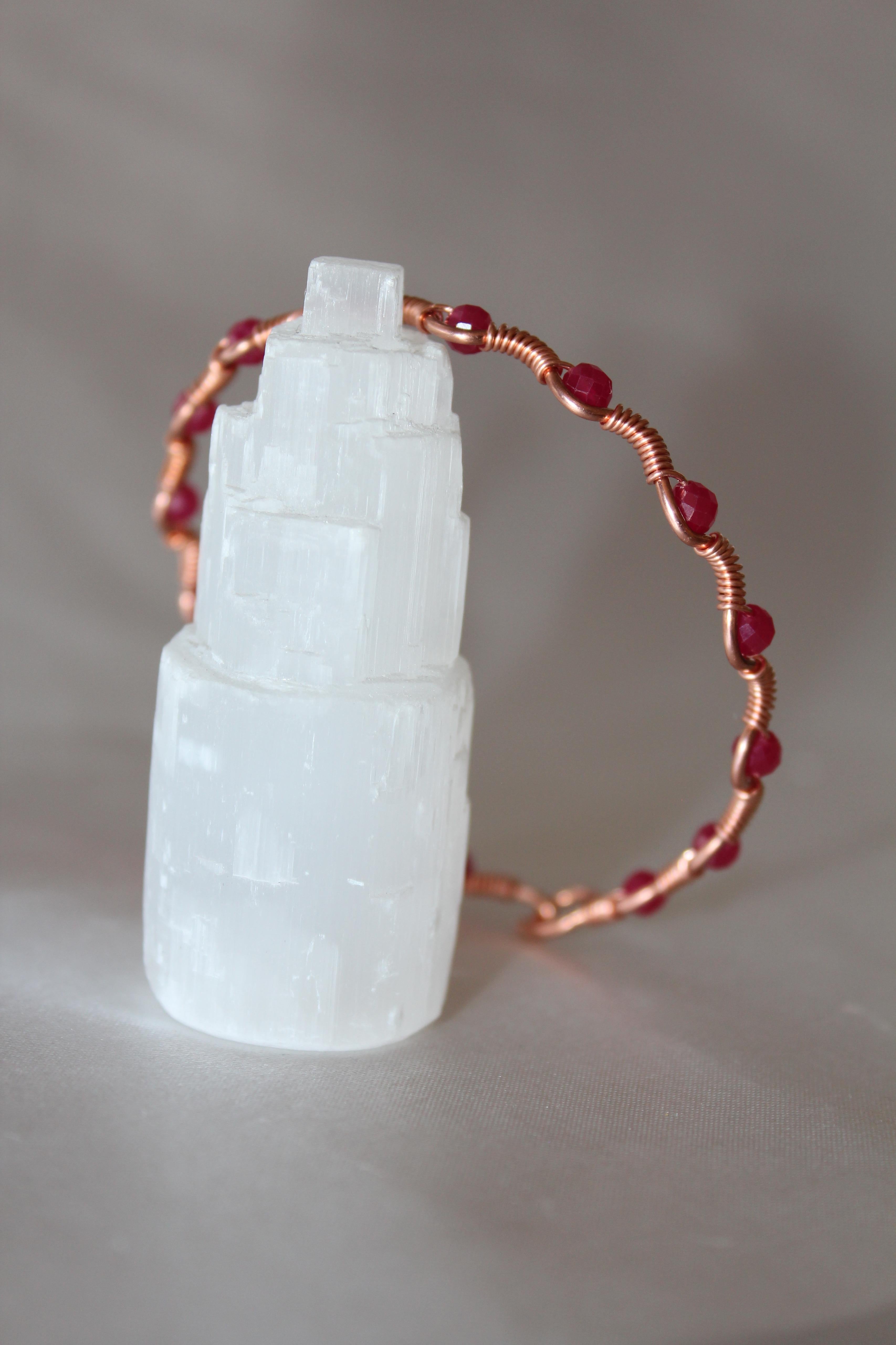 Dalga Model Yakut Ruby Faset Kesim