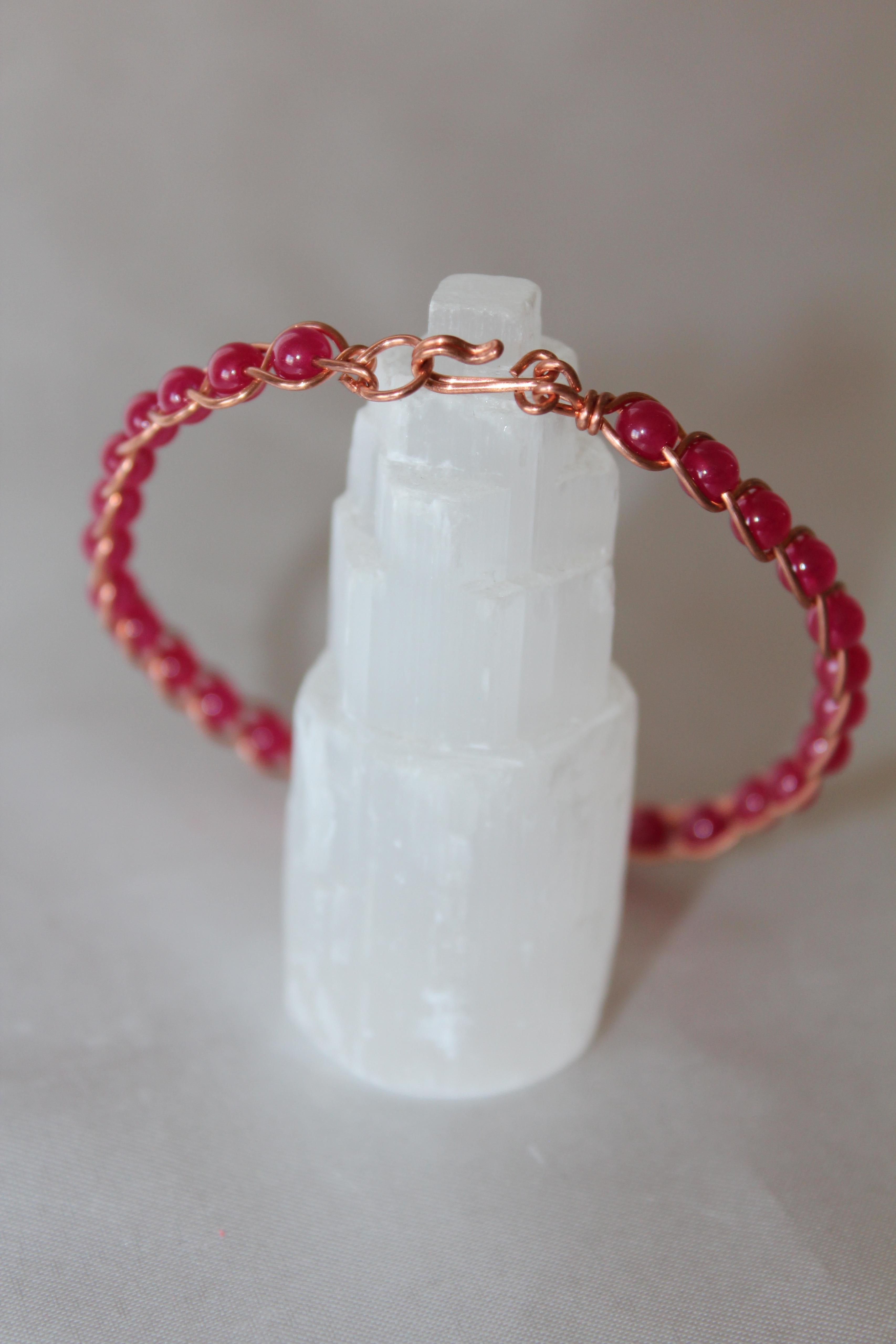 Örgü Model Yakut Ruby Oval Kesim